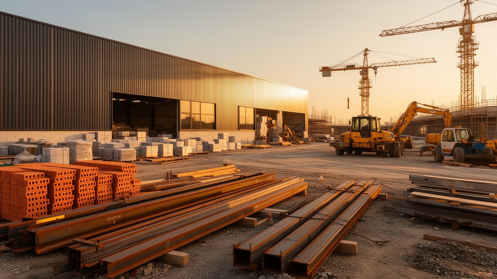 Baugewerbe – Baustoffe und Maschinen