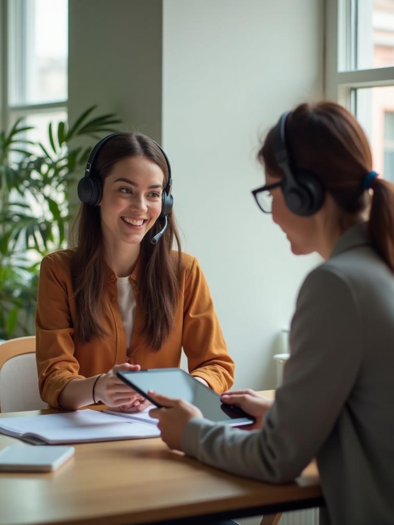 OXID Team bei der Beratung