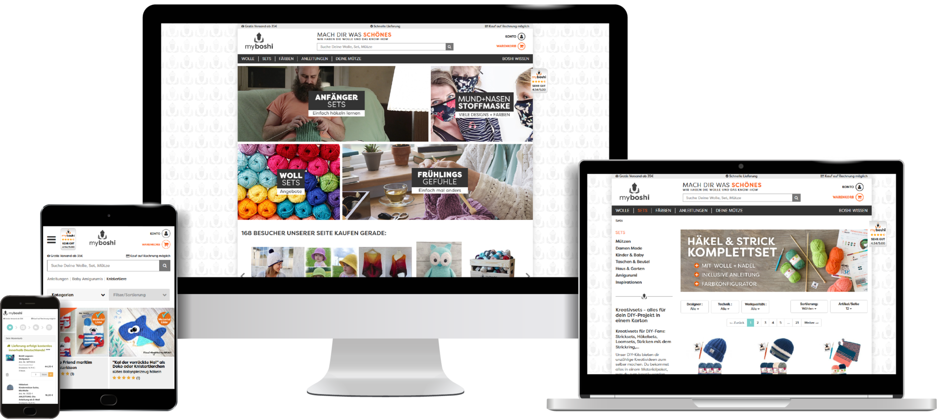Responsives Design und Mobile App können sich ergänzen